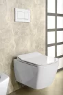 WC, Sapho GLANC fali rimless WC, 37x51,5cm GC321