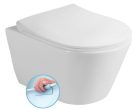 WC, Sapho AVVA RIMLESS fali WC, 53x36cm 100314