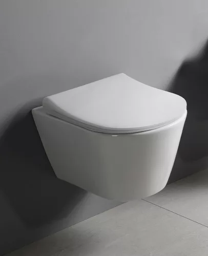 WC, Sapho AVVA RIMLESS fali WC, 53x36cm 100314