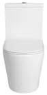 WC, Sapho PACO RIMLESS monoblokkos WC, A/H kifolyású, ülőke nélkül, duál öblítő PC1012WR