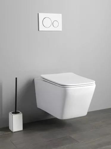 WC, Sapho PORTO RIMLESS fali WC, ülőke nélkül, 36x52cm PZ102WR