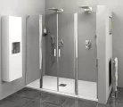 Zuhanyajtó, Sapho POLYSAN ZOOM LINE zuhanyajtó, 1800mm, transzparent, króm ZL1417
