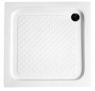 Zuhanytálca, Sapho AQUALINE önhordó zuhanytálca 60mm-es szifonnal, 80x80x15cm BTTQ80