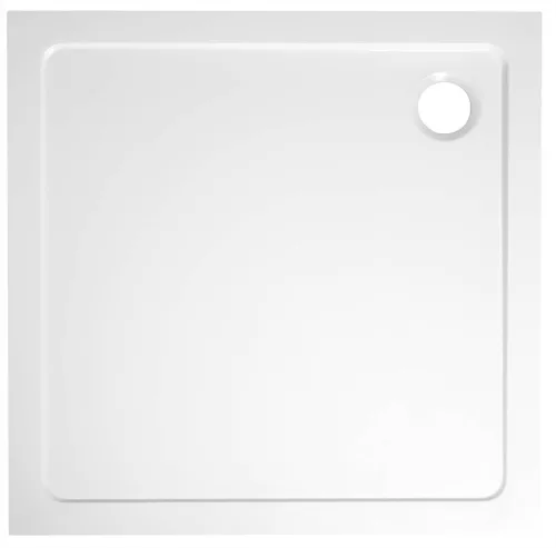 Zuhanytálca, Sapho AQUALINE TECMI öntöttmárvány zuhanytálca, 90x90x3cm PQ009