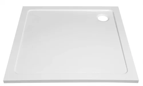 Zuhanytálca, Sapho AQUALINE TECMI öntöttmárvány zuhanytálca, 90x90x3cm PQ009