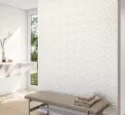 Dekorcsempe, Baldocer Corn Clinker Snow falburkoló 40x120 cm rektifikált BA364