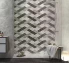 Dekorcsempe, Baldocer Optic Balmoral Sand falburkoló 30x90 cm rektifikált BA169