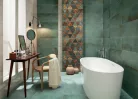 Csempe, Tubadzin Goldgreen Green 29x74