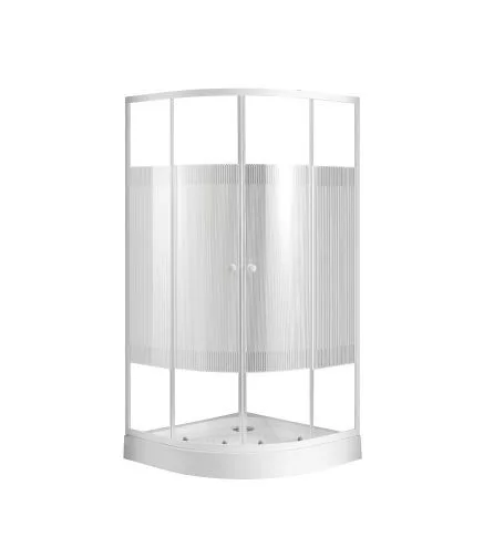 Zuhanykabin, Sanotechnik 80x80 íves sarok fehér TW80S