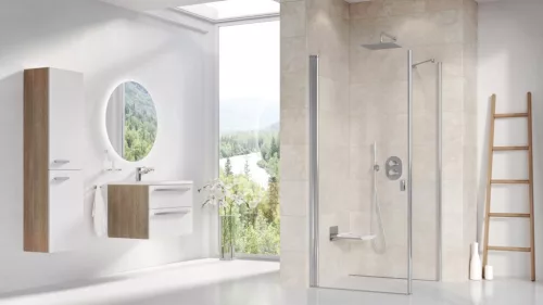 Fürdőszoba tükör, Ravak Luna 600 Led világítással