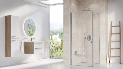 Fürdőszoba tükör, Ravak Luna 800 Led világítással