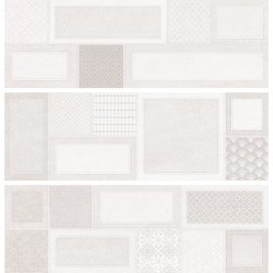 Csempe, Zalakerámia MILIA Szürke Mintás 20X60, ZBD 62127