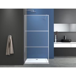 Zuhanyfal, Sanotechnik Smart 115 Króm AC115C