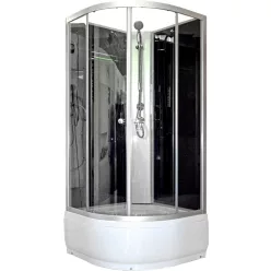 Zuhanykabin, Aqualife Opal 509 Fekete mélytálcás