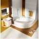 Kád, Ravak NEW DAY 150x150 fehér C661000000