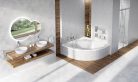 Kád, Ravak NEW DAY 150x150 fehér C661000000