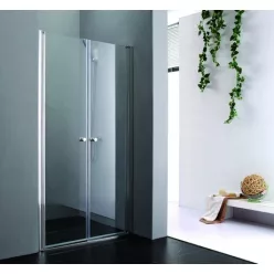 Zuhanyajtó, Aquatek GLASS B2 90/195 króm