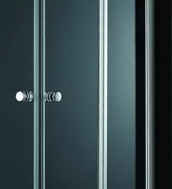 Zuhanyajtó, Aquatek GLASS B2 100/195 matt króm