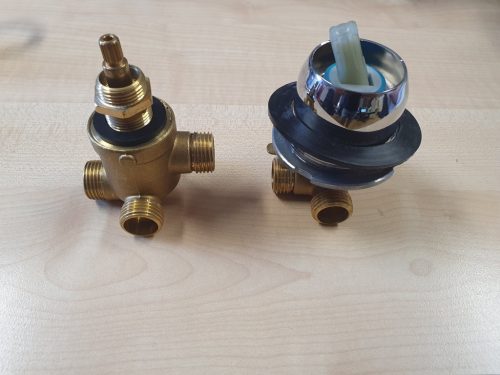 Zuhanykabin alkatrész, Aqualife Kétrészes csaptelep 3 kiállás hollander