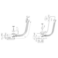 Sanplast FI-52 szifon automata 661-A0010