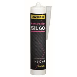   Szilikon, Murexin SIL 60 szaniter 310 ml graubraun/szürkésbarna