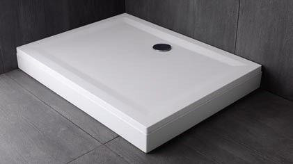 Zuhanytálca, Kolpa San Flamenco 120x90 előlap nélkül