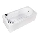 Hidromasszázs kád, Wellis Malawi E-Drive 170 balos csaptelep nélkül WK00164-1