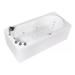   Hidromasszázs kád, Wellis Malawi E-Drive 170 balos csaptelep nélkül WK00164-1