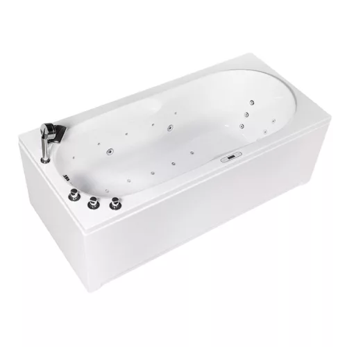Hidromasszázs kád, Wellis Malawi E-Drive 170 balos csaptelep nélkül WK00164-1