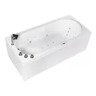 Hidromasszázs kád, Wellis Malawi E-Max 170 csaptelep nélkül balos WK00165-1