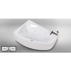   Hidromasszázs kád, Wellis Matana E-Drive 160 csaptelep nélkül BALOS WK00176-1