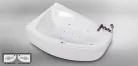 Hidromasszázs kád, Wellis Matana E-Drive 160 csaptelep nélkül BALOS WK00176-1