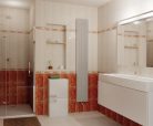 Csempe, Zalakerámia IBIZA 55 V.BARNA20X30(ZBE 348) ZAL-IBIZA55