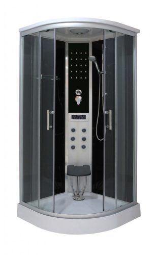 Hidromasszázs zuhanykabin, Sanotechnik Cikkszám: CL98 Dream 90x90 íves elektronikával