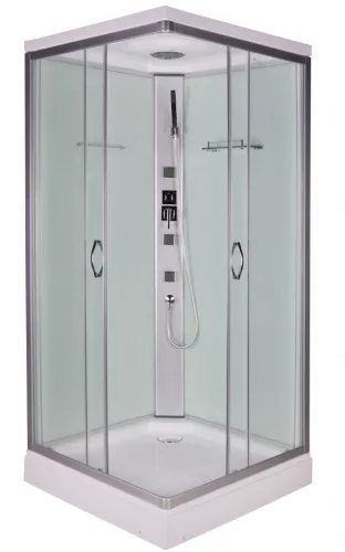 Hidromasszázs zuhanykabin, Sanotechnik Cikkszám: CL05 Twist 80x80 szögletes