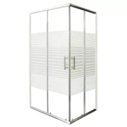   Zuhanykabin, Sanotechnik Cikkszám: P8010C Excellence szögletes sarok  80x100