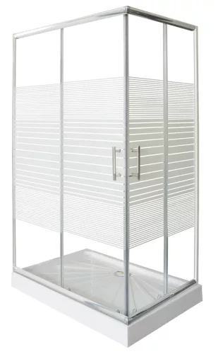 Zuhanykabin, Sanotechnik Cikkszám: P8012C Excellence szögletes sarok  80x120