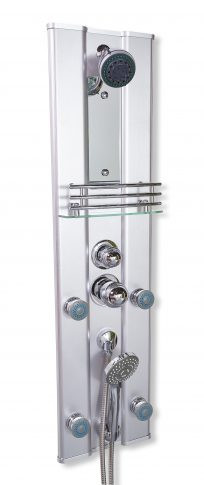 Zuhanypanel, Sanotechnik Cikkszám: 7015F Palma alumínium