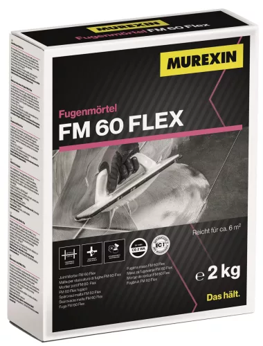 Fugázó, Murexin FM 60 2KG EZÜSTSZÜRKE/SILBERGRAU