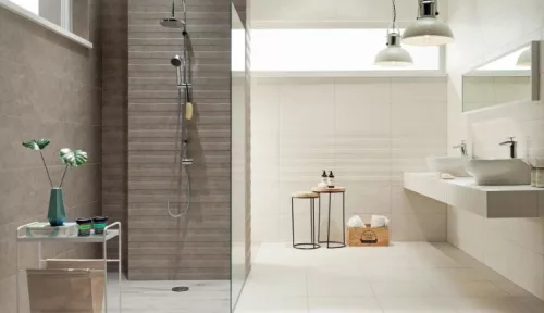 Csempe, Tubadzin S-Blinds grey STR 29,8x59,9