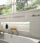 Csempe, Tubadzin Abisso White STR 29,8x74,8