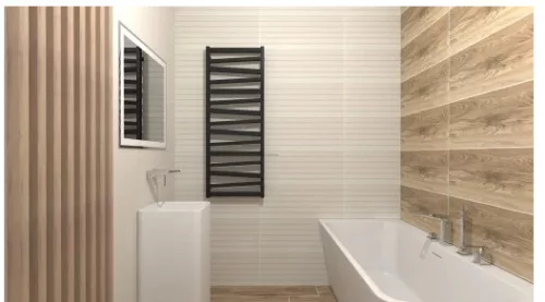 Dekorlap, Tubadzin Royal Place White 1 STR 29,8x74,8