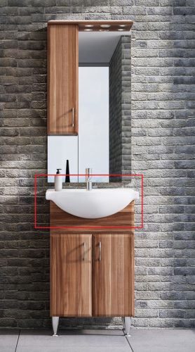 Mosdótál, Tboss Classic mosdótál 55cm OUTLET