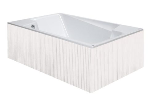 Oldallap M-Acryl trópusi fa oldallap antik fehér 110cm-től