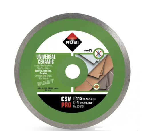 Vágókorong, Rubi 25910 Vágókorong CSV 115 Pro