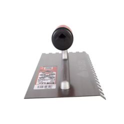   Fogazott glettelő, Rubi 75947 45°-ban döntött 8x8 mm fogazott glettelő