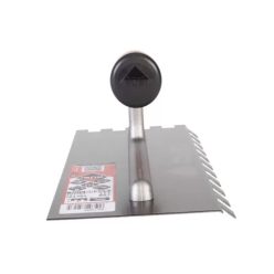   Fogazott glettelő, Rubi 75923 45°-ban döntött 12x12 mm fogazott glettelő