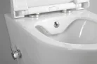 WC, Sapho Avva rimless, fali wc bidézuhannyal, csapteleppel 100315