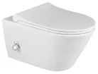 WC, Sapho Avva rimless, fali wc bidézuhannyal, csapteleppel 100315