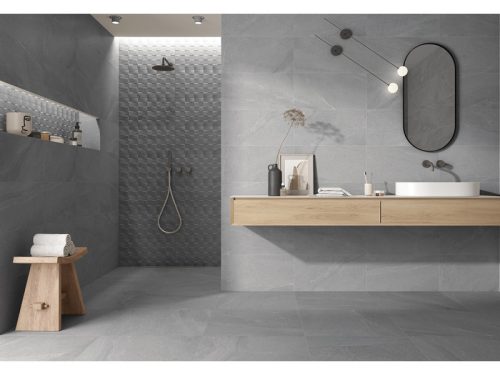 Csempe, Mirello Boston Grey 29,5X59,5 Matt Rect. 225449